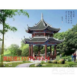 【貴陽彝族仿古門樓設(shè)計圖紙,修文縣仿古游廊建筑施工】-